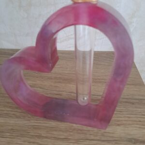 soliflore coeur rose